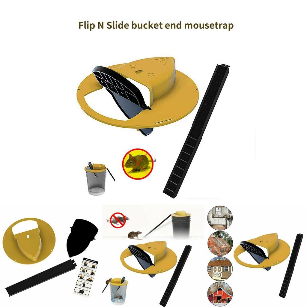 Durable And Effective Mouse Trap With Auto Reset Rat Door For Easy Rodent Control