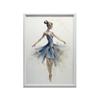 The Elegance of the Ballerina's Dance The Elegance of the Ballerina's Dance, 30X40 Cm, Without Frame, Premium Canvas On Stretcher