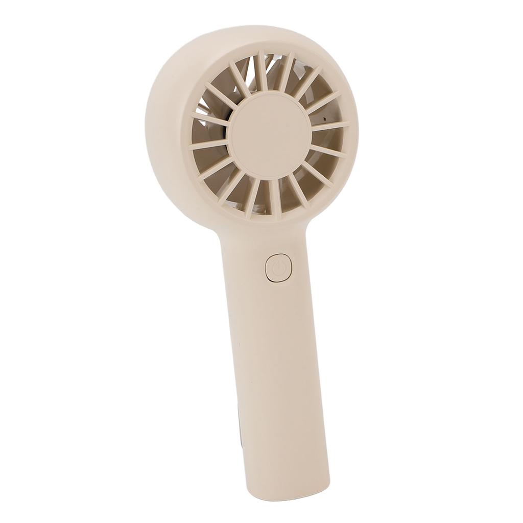 Handheld Fan 5 Speed Silent 5.5h Running Portable Fan with Buckle for Outdoor Beach Camping