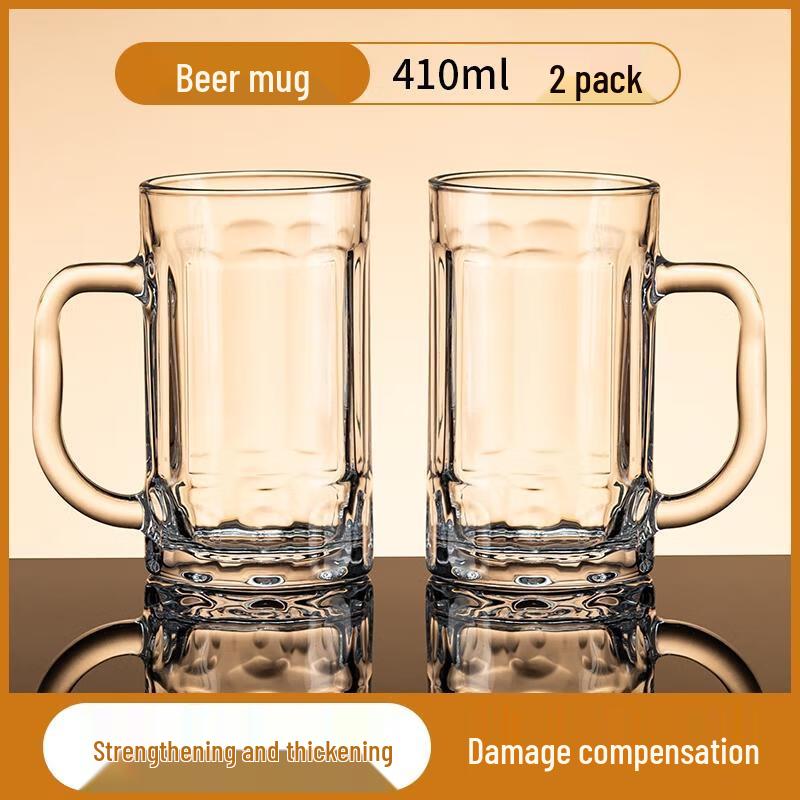 

Classic Handle Glass Mug Set