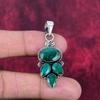 Smaragd anheng, 925 sterling sølv anheng edelstenssmykker, håndlaget anheng fantastiske smykker, gave til henne