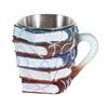 Safe Coffee Cup Large Capacity Unique Books Stack Coffee Mug Creative Mug Cup  Home Office