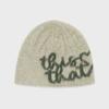 ThIs Is Never That Heart Logo No Cuff Beanie Sand