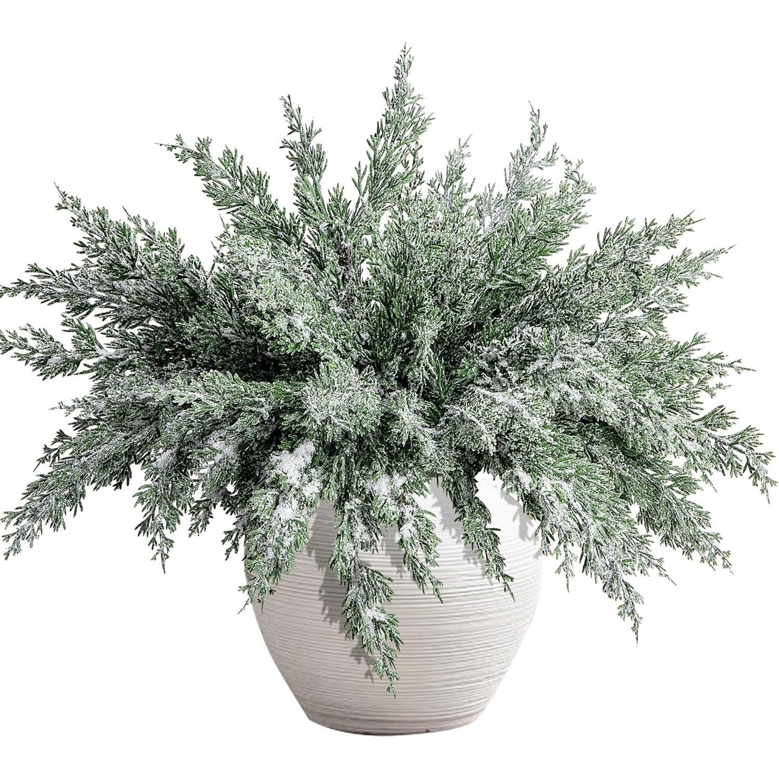 

Штучна Імітація Зелених Рослин Різдвяні Голки Норфолкської Сосни Різдвяні Штучні Рослини Декорація Листя Дерева Живці One Size