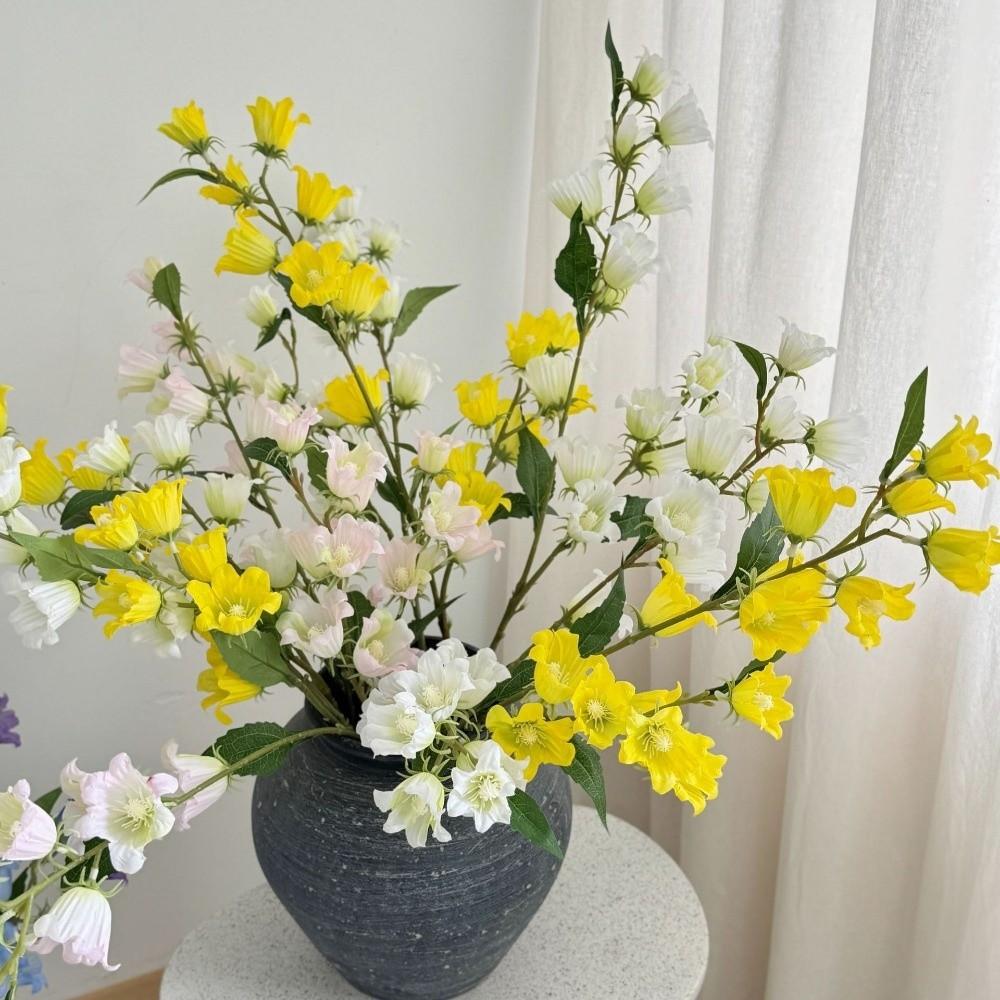 Long-branch Artificial Lily Valley Flower Silk Artificial Faux Plants Wedding Decoration