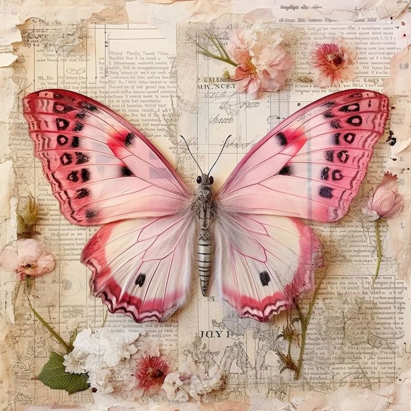 CHENISTORY DIY 5D Diamond Painting Butterfly Cross Stitch Kit Full Drill Square Embroidery Mosaic Art Picture Of Rhinestones Dec Full Round 30x30cm