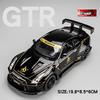 1/22 Nissan GTR Alloy Model Car Diecast Metal Toy Car Sound & Light Children Boys Toys Vehicle Collection Gifts A594