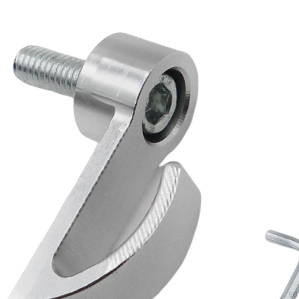 Motorradlenkerhaken aus Aluminiumlegierung mit M6-Schraube zur Installation
