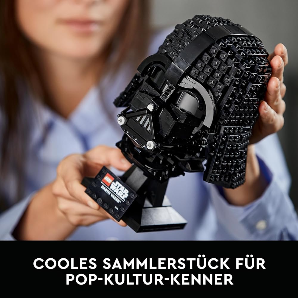 LEGO Star Wars Darth Vader Helmet 75304 Building Toy for Kids and Adults Space Decor