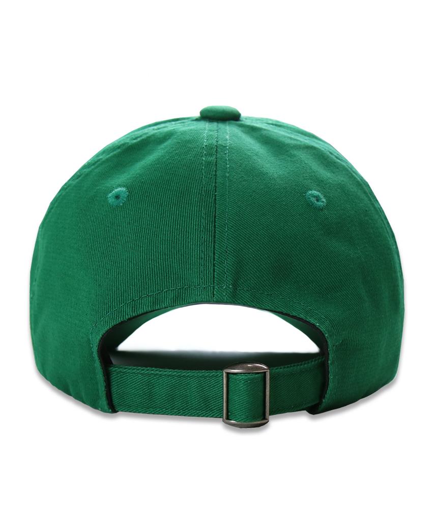 BLUFF B Initial Cotton Ball Cap [Green]