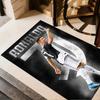 Ronaldo's Legacy Fußball Teppich Design für Spielzimmer Flur Spielzimmer Arbeitszimmer Rutschfester Teppich Anime Büro Dekor