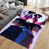 Anime-Inspired Romantic Galaxy Carpet suitable as a non-slip mat for the living room or bedroom sofa