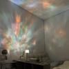 AquaSpa Shower Lamp - Waterproof Bathroom Lamp With 16 Color Ocean  Projector, Rechargeable Shower Light With  & Remote Control, Cordless Light For