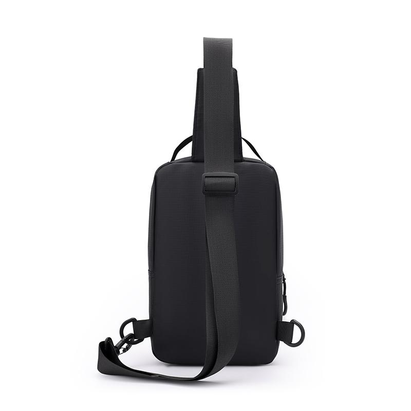 Men's Chest Bag Sports Commuter Shoulder Bag Multifunctional Nylon Large Capacity Outdoor Crossbody Bag