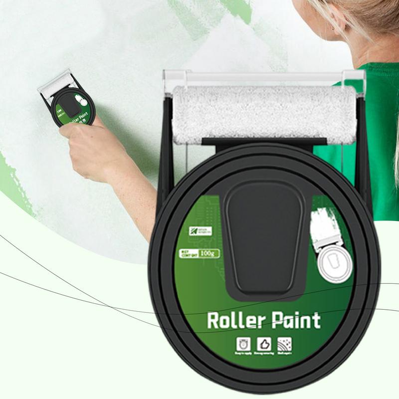 Small Roller Wall Patching Brush Wall Spackle Roller Small Roller Wall Paint Roller Spackle Wall Repair Roller Paint Brush Wall