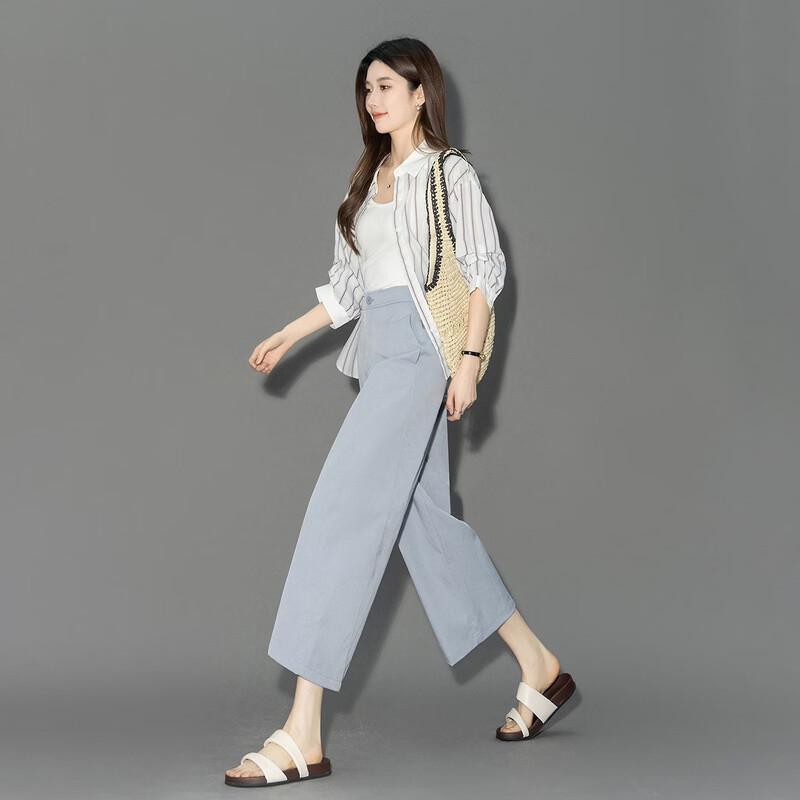 Demana Women's Cropped Casual Trousers