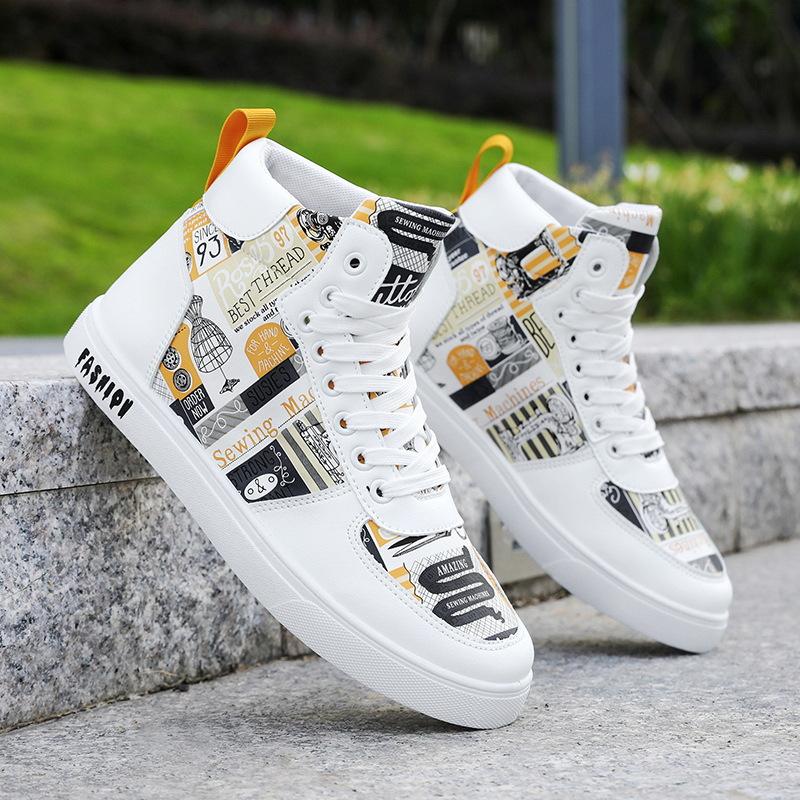 Autunno e inverno nuove scarpe da uomo versione coreana di scarpe da ginnastica casual versatili alla moda scarpe da allenamento tedesche scarpe da ginnastica retrò da uomo alla moda