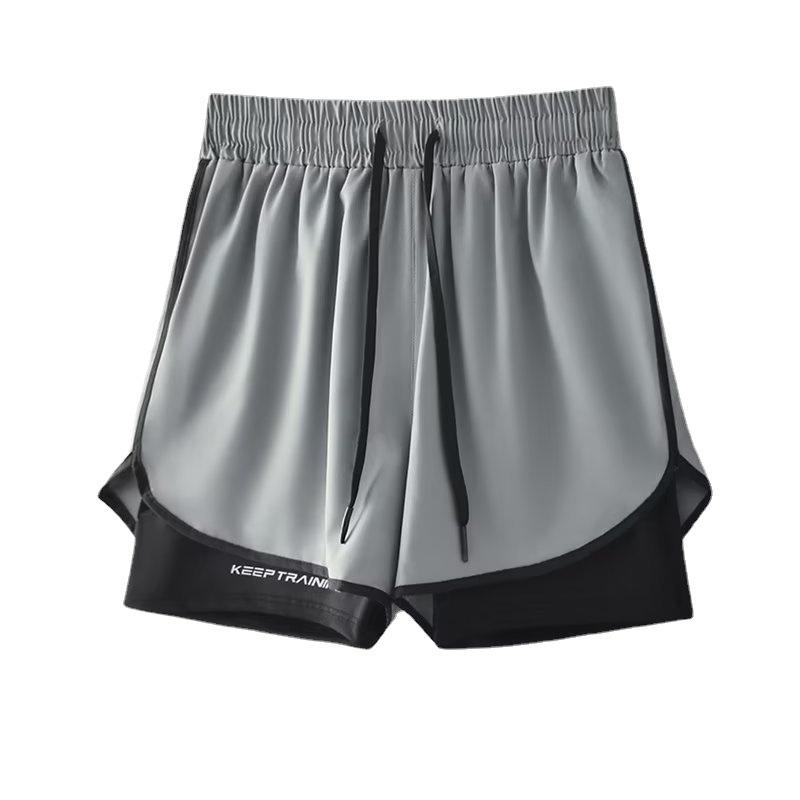 Men's Quick-Dry Summer Sports Shorts for Basketball, Running, and Fitness - Anti-Embarrassment Design