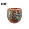 Locker Magnet Mini Ceramic Vase Refrigerator Magnet, 3D Chinese Style Flower Kitchen Decoration Fridge Home Office