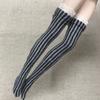 5pairs/lot Zebra Striped Doll Stockings for Blythe Dolls Elastic Thigh High Stocking Long Sock For Barbie 1:6 Doll Accessories