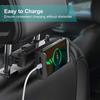 Telescopic Car Rear Pillow Phone Holder Tablet Rotating Car Seat Rear Stand Headrest Bracket for Phone Tablet 5 13 Inch