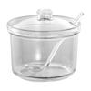 Transparent Seasoning Jar Anti-fall Condiment Container Acrylic Sugar Bowl  Dining Table