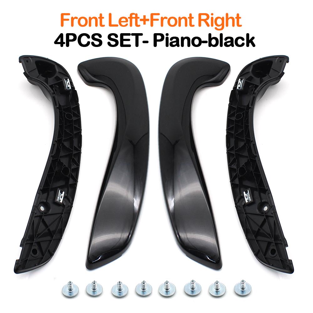 Kit de Manija de Tirador de Puerta Interior Delantera Izquierda Derecha para Renault Megane 3 MK3 Fluence 2008-2016 809540001R 809600007R