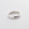 LUNNE Silver Simple Calm Band Ring #LSR10