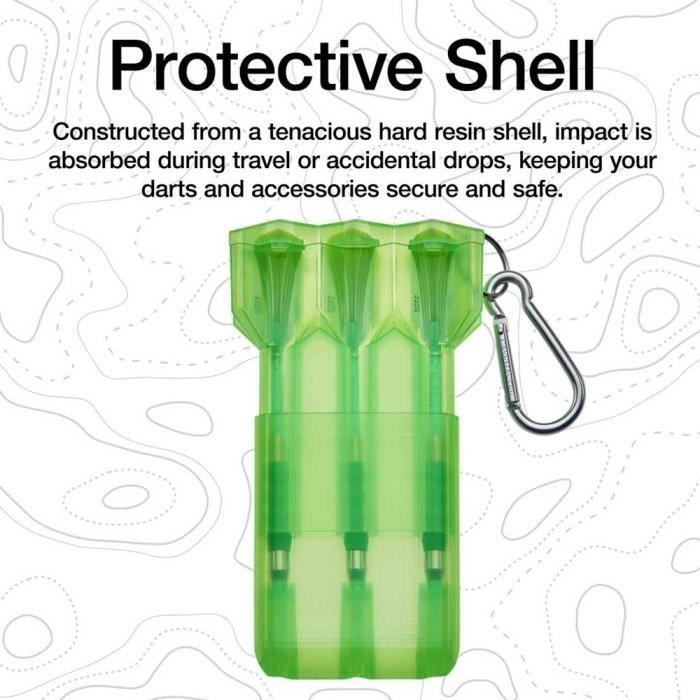 Casemaster nomad Adjudable Flechettes Case Green 36-1000-10