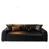 Leather Sofa Cushion Light Luxury Style Non-Slip Leather Sofa Seat Cushion Waterproof Urine Barrier Four-Season Sofa Towel