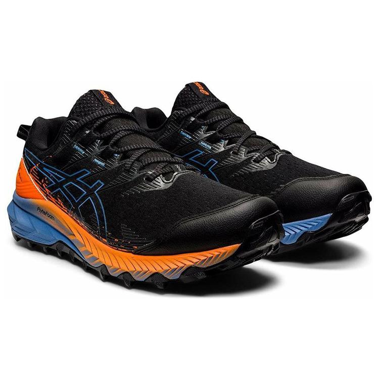 ASICS Gel Trabuco 10 Gore Tex Black Blue Harmony Orange 1011B328-002