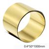 1000mm x50mm Brass Sheet Roll 1000mm x100mm Gold Film Wire Metal Foil Plate  Jewelry Making DIY