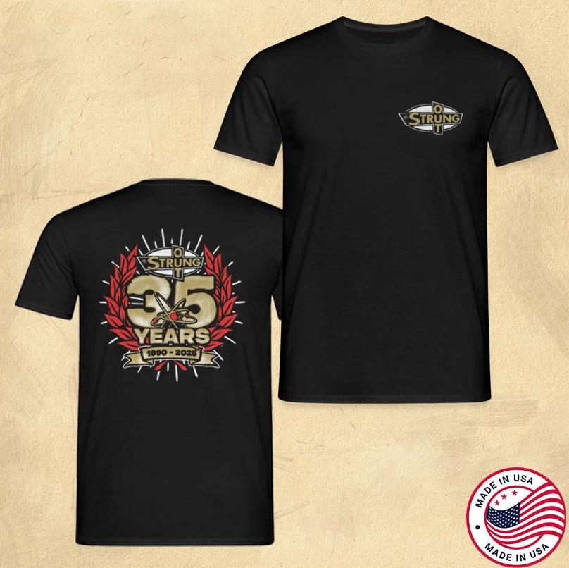 35 Year Anniversary Collection by Strung Out – Exclusive Band & Tour Graphic Tee XL
