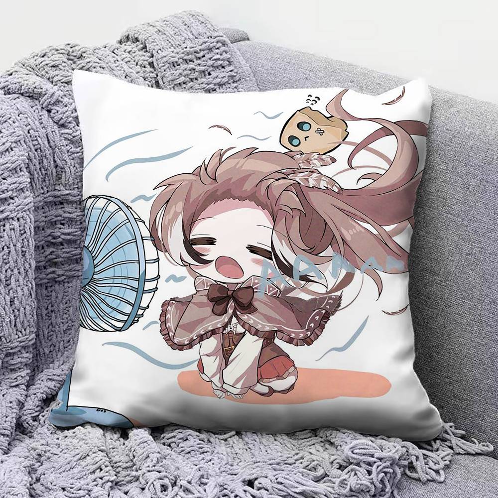 Nanashi Mumei Moom Home Sofa Cushion Covers and Aecorative Custom Pillow Covers