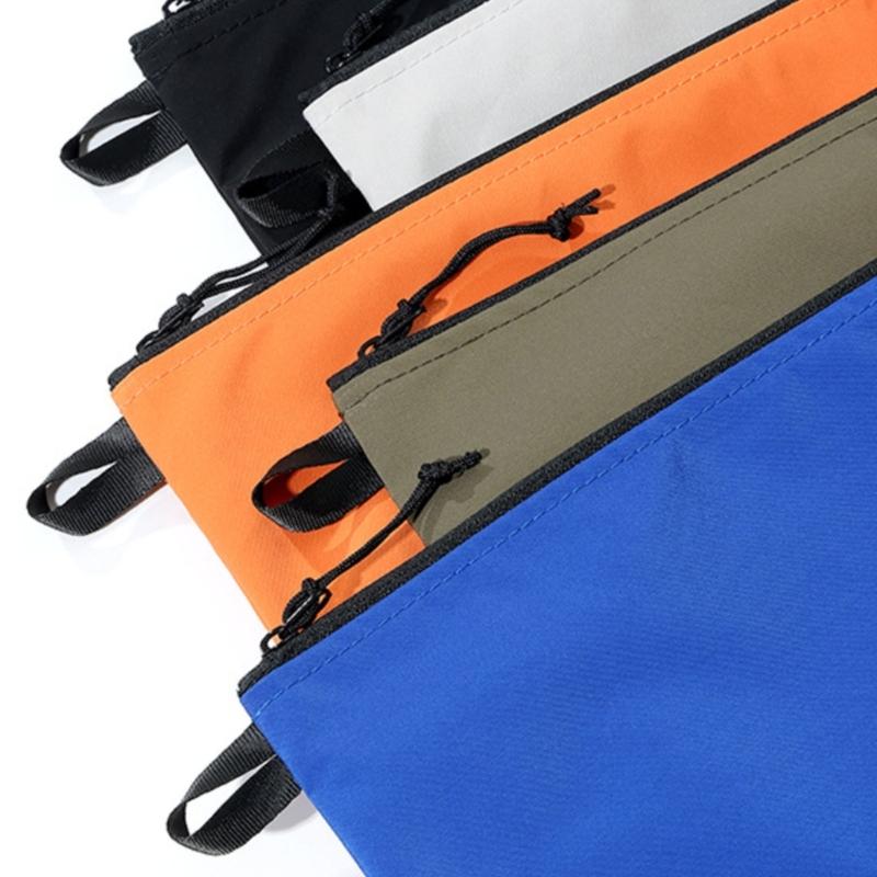 Portable Outdoor Storage Pouch Tear Resistant Wide Opening Waterproof Travel Organizer Bag Large Capacity Cosmetic Bag