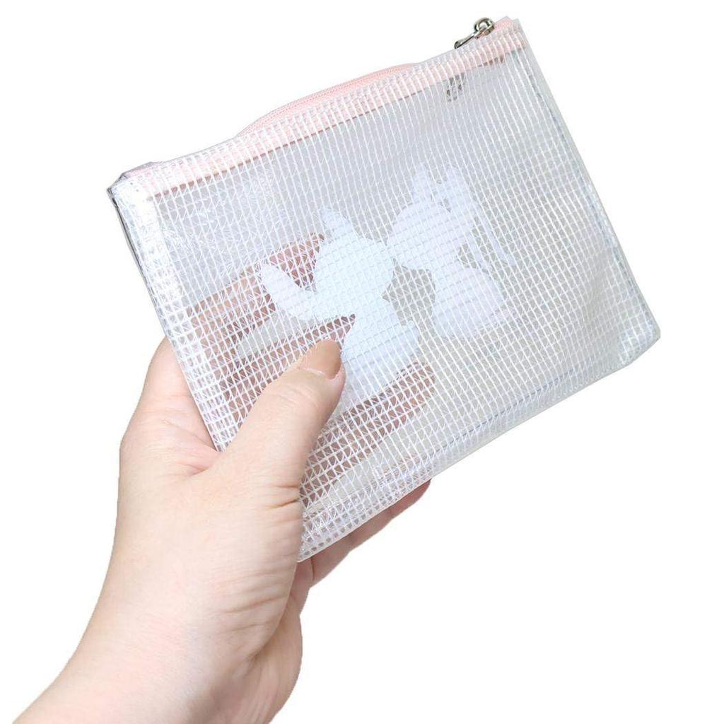Marimo Craft Stitch Watercolor Series PVC Clear Stitch W220 X Pouch, & Angel, Approx. H160mm, MDAN-110