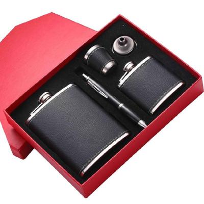Stainless Steel Alcohols Drinking Flask Rustproof Liquor Container Hip Flask with Funnel For Outdoors Enthusiasts