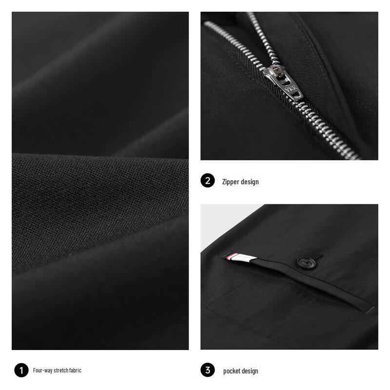 Septwolves Men's Summer Four-Way Stretch Casual Pants