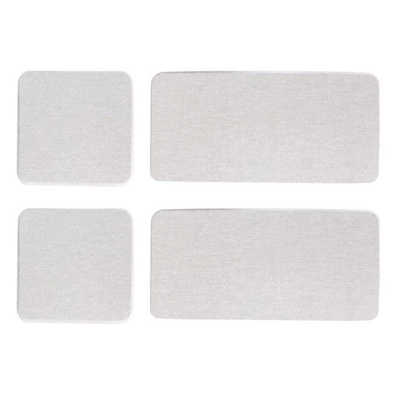 

Pack of 4 Slip Resistants Soap Holder Water Absorption Tray Water Absorbent Soap Tray Soap Dish Water Absorbent Dish