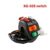 7/8" 22Mm Motorcycle Multifunction Handlebar Control Switch Assembly Warning Light Kill Start Turn Signal Horn Button Switch