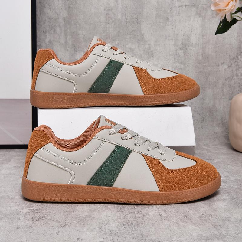 New Men Shoes Flats Walking Leather Casual Shoes Vintage Sports Sneakers Women Walking Athletic Shoe Unisex White Loafers