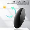 Adjustable Tint Sunglasses Round 1-9 Gears Polarized Sunglasses with ND Filter Lenses for Driving Fishing Outdoor Use