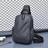 New Men's Breast Bag Simple and Versatile Casual Shoulder Bag Portable Going Out Multi-functional Large-capacity Messenger Bag