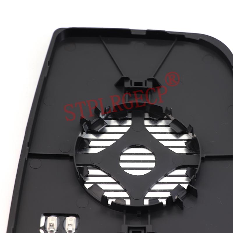 Verre de rétroviseur latéral chauffant de remplacement pour voiture avec plaque pour Ford Transit T-150 T250 T350 2015-2025