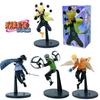 18-20Cm Anime Naruto Sasuke Kakashi Uzumaki Gaara Action Figures Cartoon Pvc Collectiable Model Toys Kids Boys Birthday Gifts