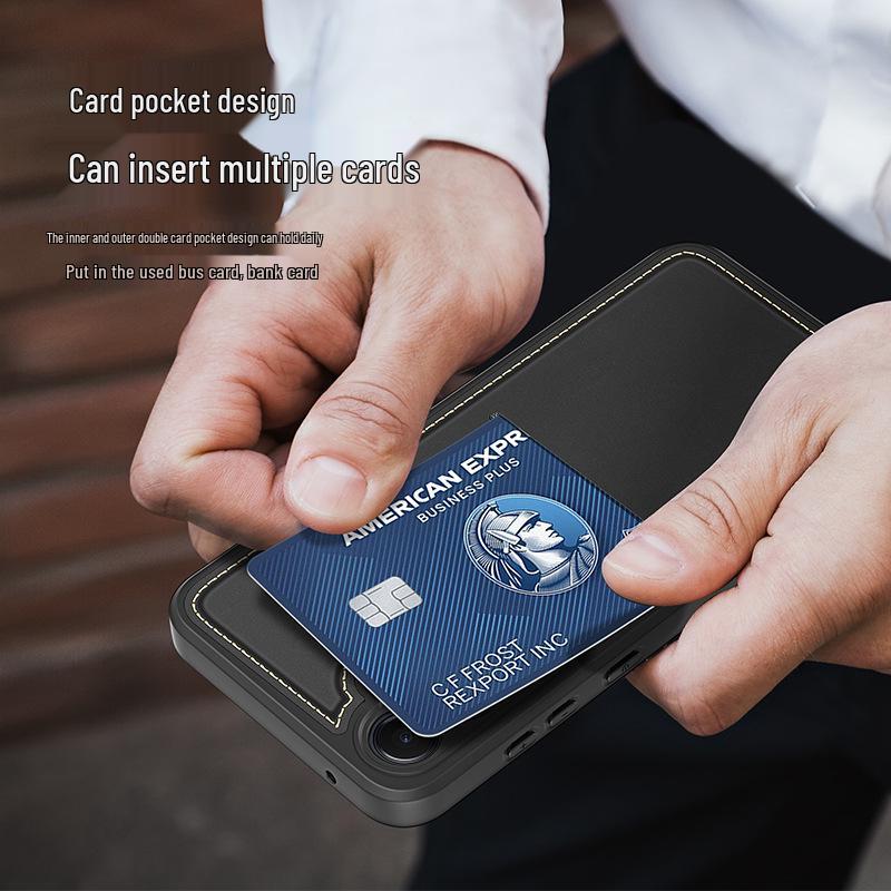 Samsung A55 Cross-Body Case with Card Holder & Full Coverage Anti-Drop Protection