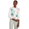 Ted Baker Damen Strickjacke mit Blumenmuster