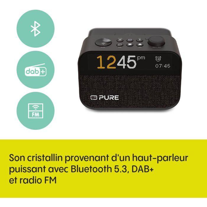 Réveil sans Fil - PURE - Pure Moment Charge - DAB+/FM - Bluetooth - Sons Naturels