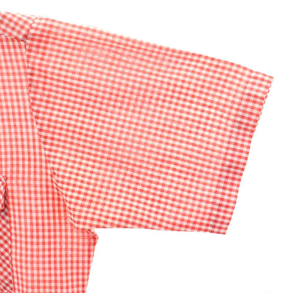 Esprit by CAMPUS 70s Made In USA Vintage Gingham Check Pattern Short Sleeve Shirt Men's Used