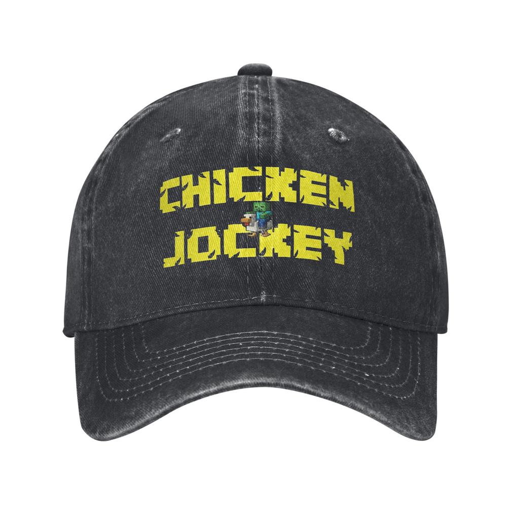 Game Chicken No 1 Jockey  Baseball Cap Vintage Distressed Denim  Sun Cap Unisex Outdoor Workouts Gift Caps Hat